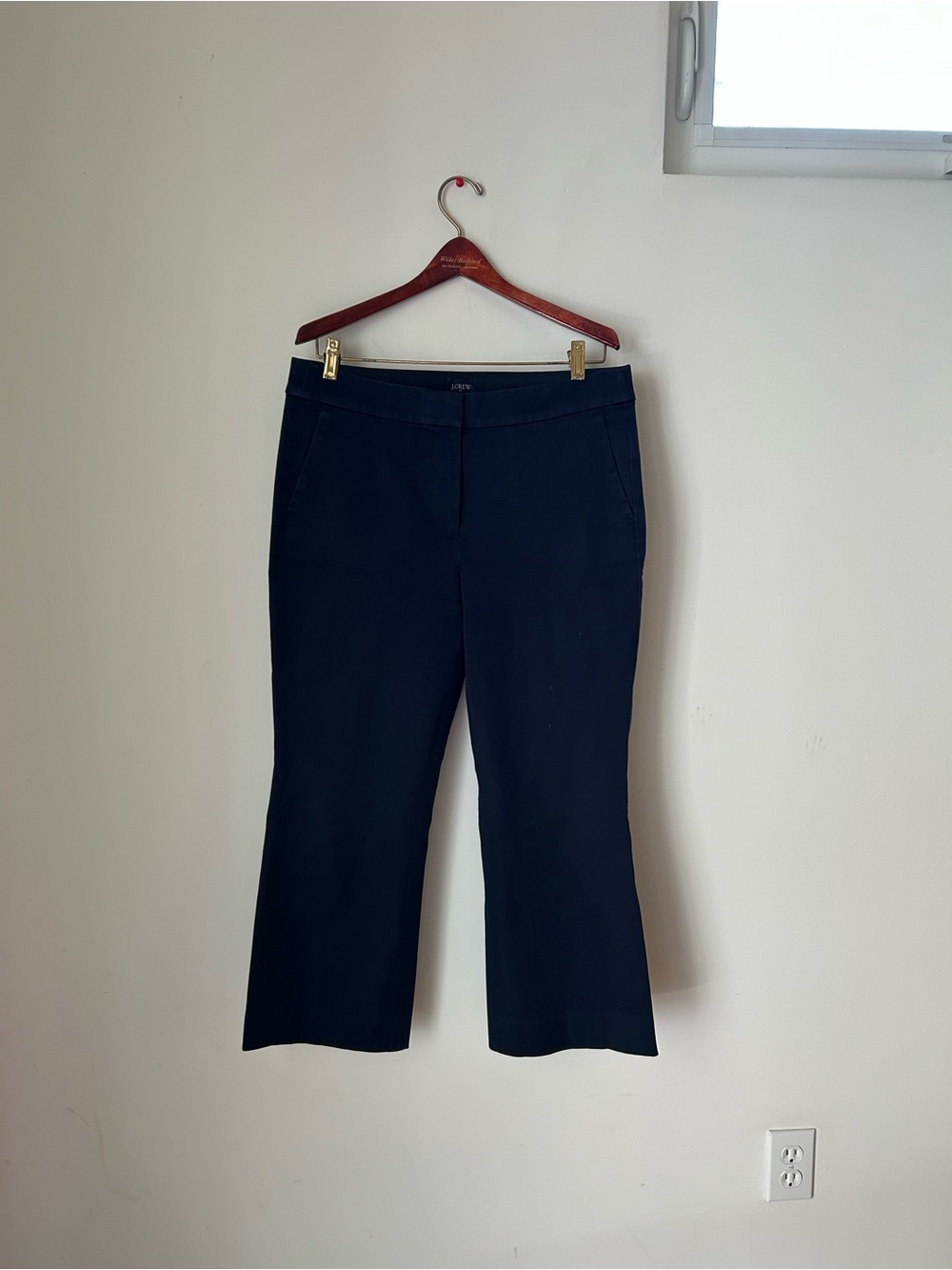 J. Crew Navy Flair Pants